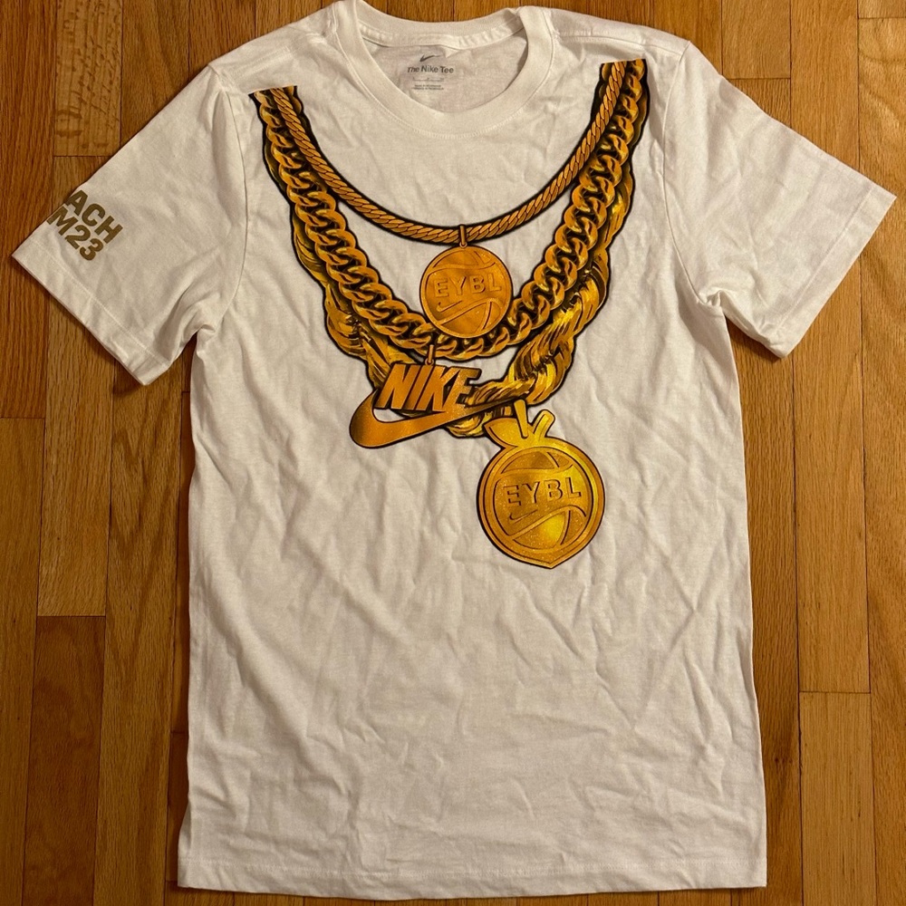 Nike Tee 2023 EYBL PEACH JAM Size S  Very Rare